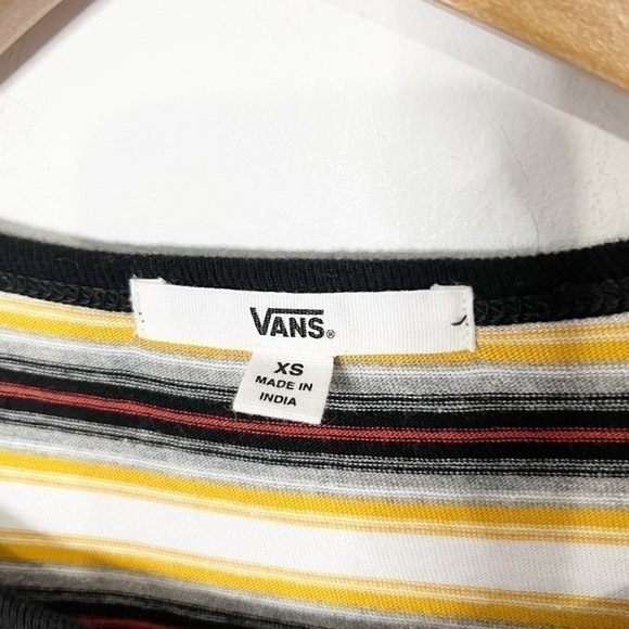 Vans Emporium Striped Tee Dress Sz XS - Picture 4 of 6